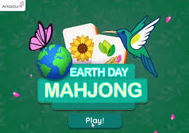 Mahjong Dzień Ziemi